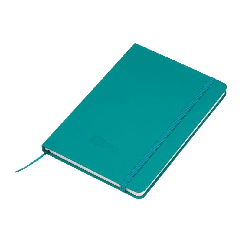 Caiet A5 din hârtie reciclată Turquoise