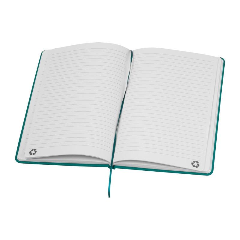 Caiet A5 din hârtie reciclată Turquoise