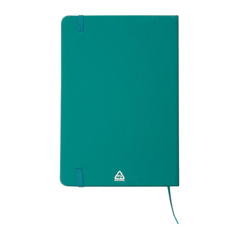 Caiet A5 din hârtie reciclată Turquoise