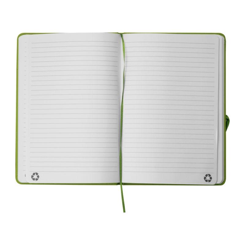 Caiet A5 din hârtie reciclată LIght Green