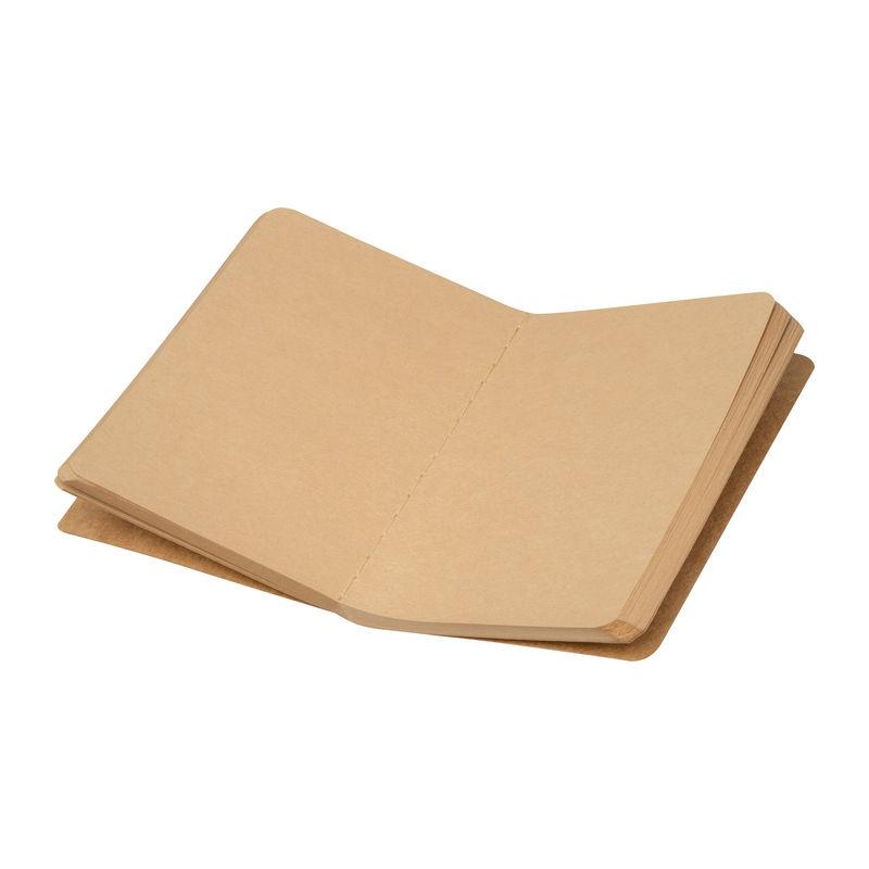Caiet B7 din hârtie reciclată Beige