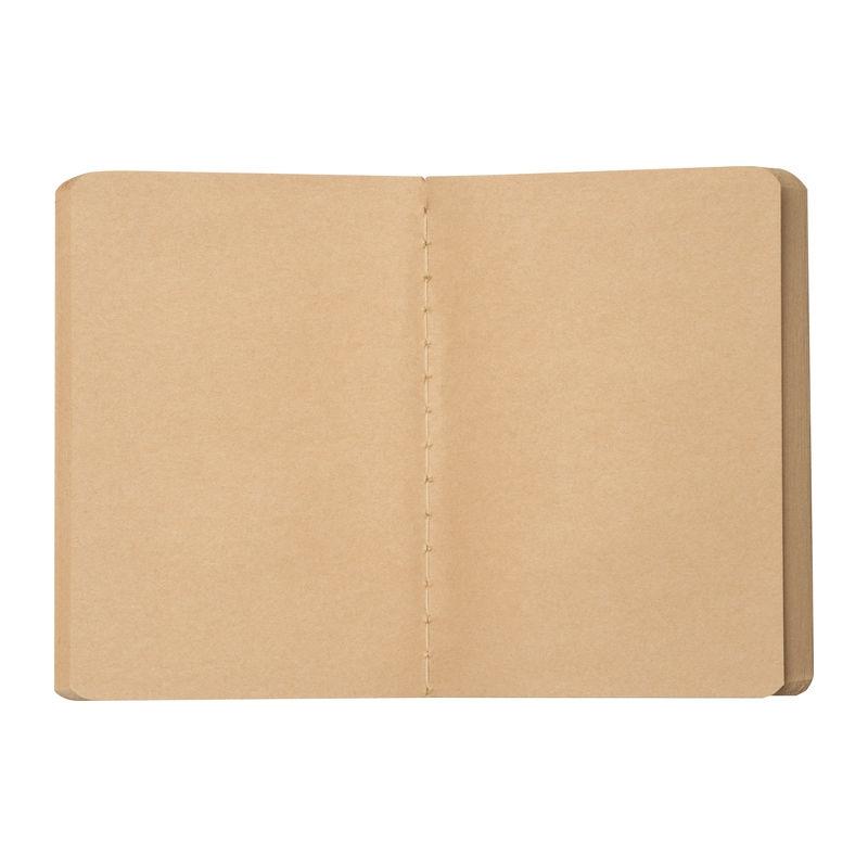Caiet B7 din hârtie reciclată Beige