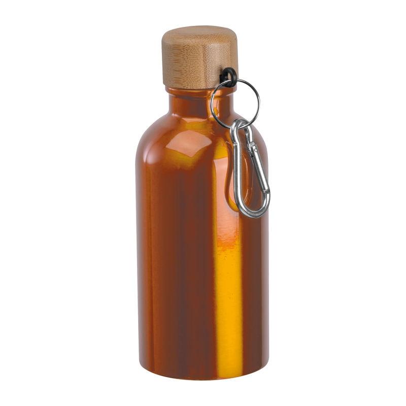 Sticlă din oțel inoxidabil cu carabină, 400 ml