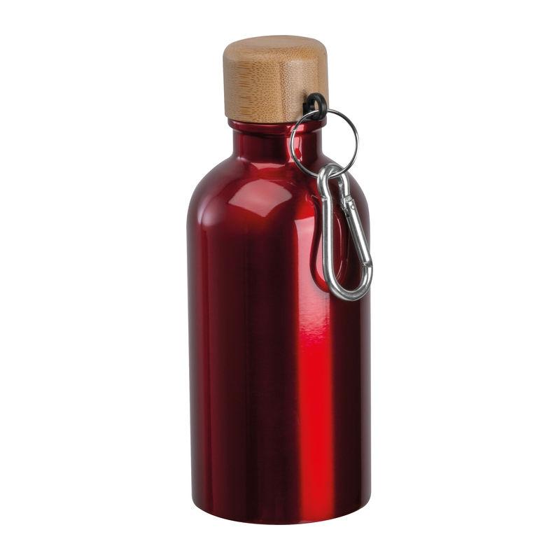 Sticlă din oțel inoxidabil cu carabină, 400 ml