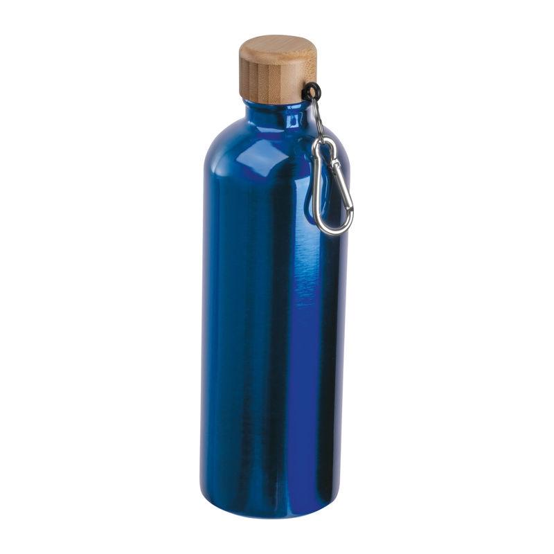 Sticlă din oțel inoxidabil cu carabină, 750 ml Albastru