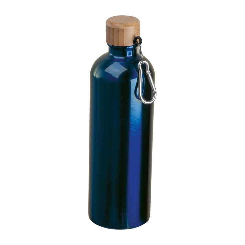 Sticlă din oțel inoxidabil cu carabină, 750 ml Albastru închis