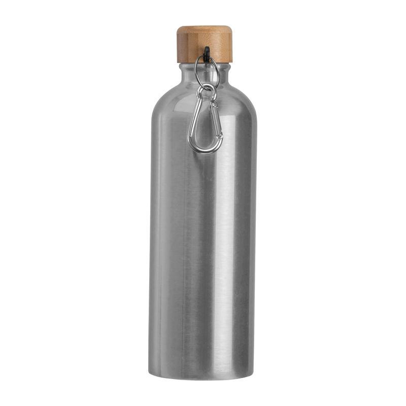 Sticlă din oțel inoxidabil cu carabină, 750 ml Gri