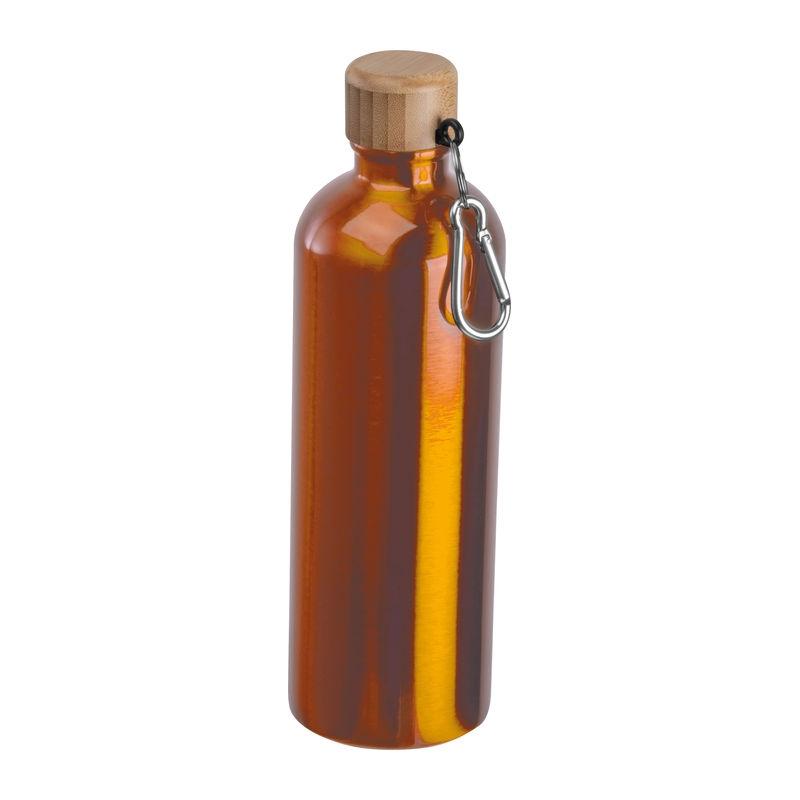 Sticlă din oțel inoxidabil cu carabină, 750 ml Portocaliu