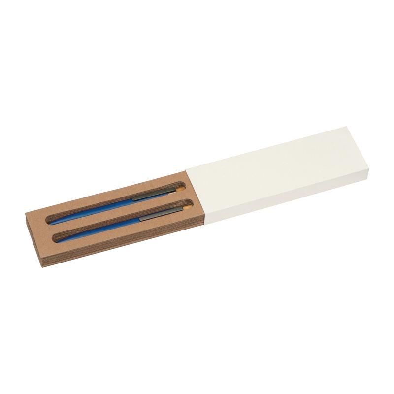 Set de scris din aluminiu reciclat Albastru