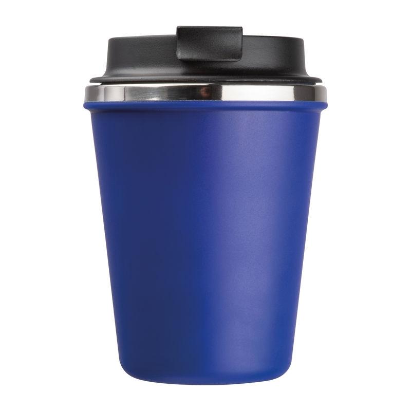 Pahar din oțel inoxidabil cu perete dublu, 350 ml Albastru