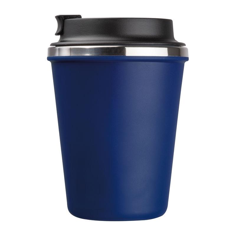 Pahar din oțel inoxidabil cu perete dublu, 350 ml Albastru închis