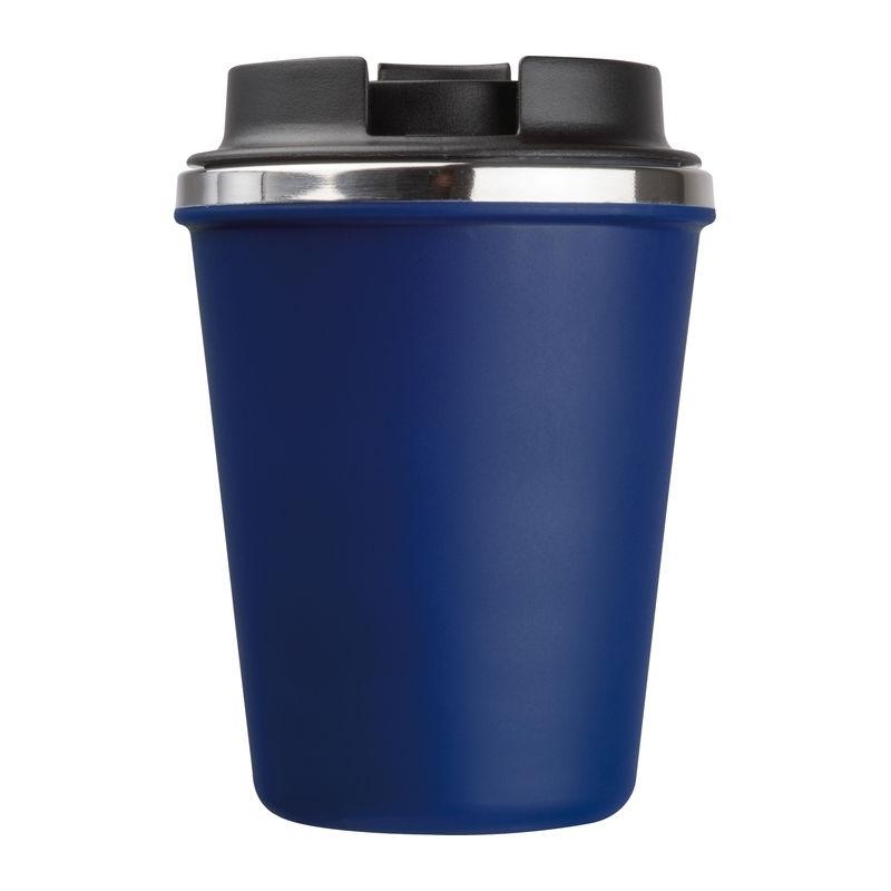 Pahar din oțel inoxidabil cu perete dublu, 350 ml Albastru închis