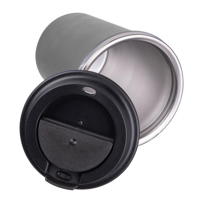 Pahar din oțel inoxidabil cu perete dublu, 350 ml Gri