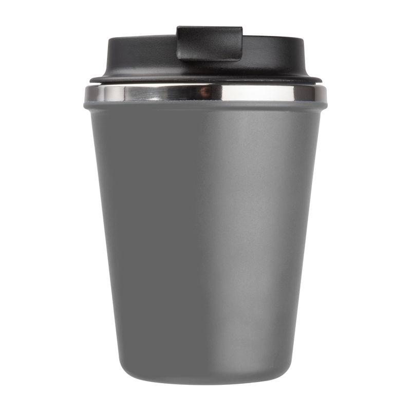 Pahar din oțel inoxidabil cu perete dublu, 350 ml Gri