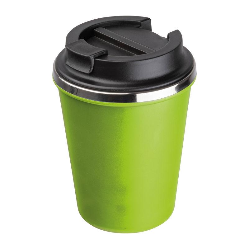 Pahar din oțel inoxidabil cu perete dublu, 350 ml LIght Green