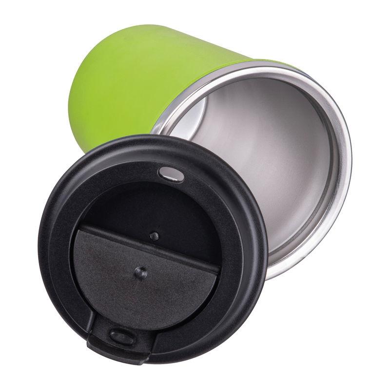 Pahar din oțel inoxidabil cu perete dublu, 350 ml LIght Green