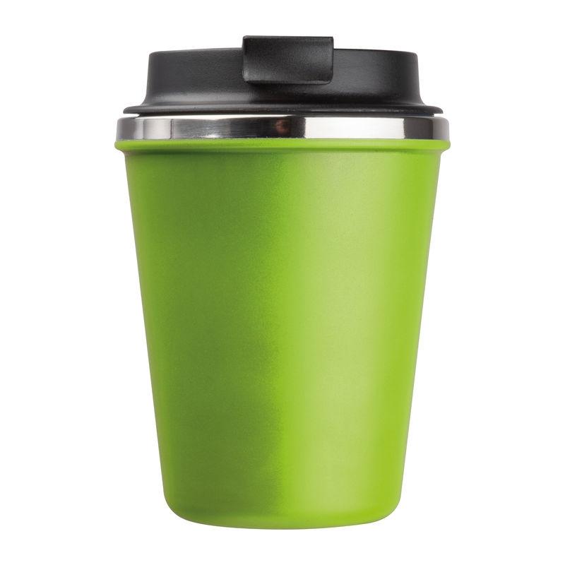 Pahar din oțel inoxidabil cu perete dublu, 350 ml LIght Green