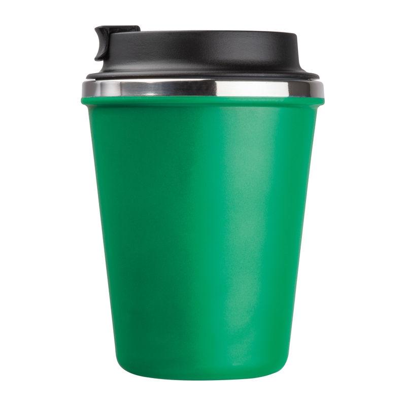 Pahar din oțel inoxidabil cu perete dublu, 350 ml Verde