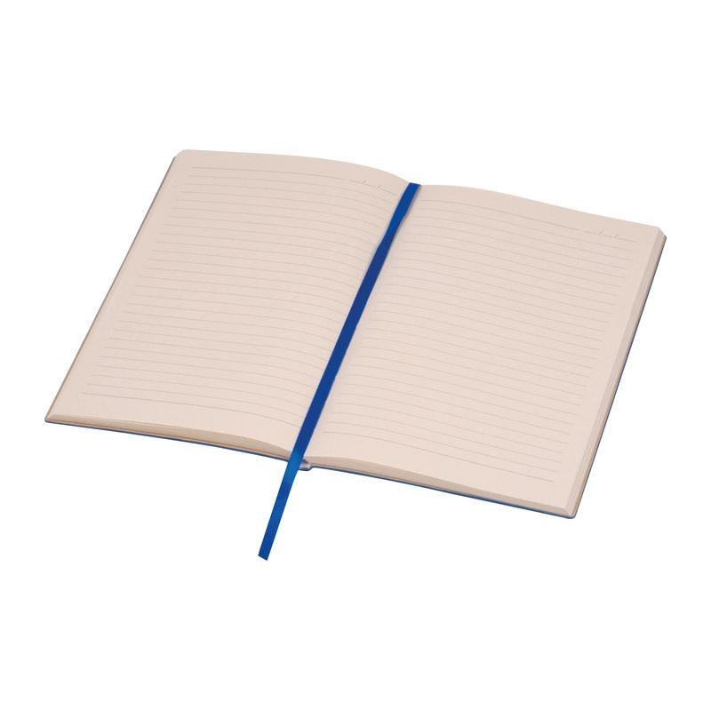 Caiet A5 cu copertă moale PU Stripes Albastru