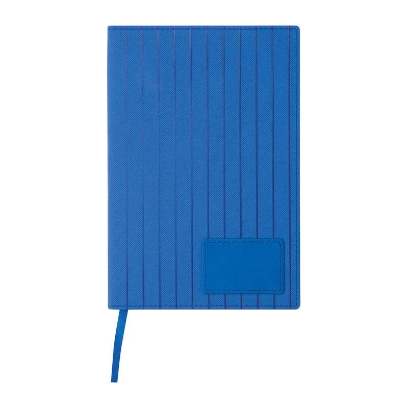 Caiet A5 cu copertă moale PU Stripes Albastru