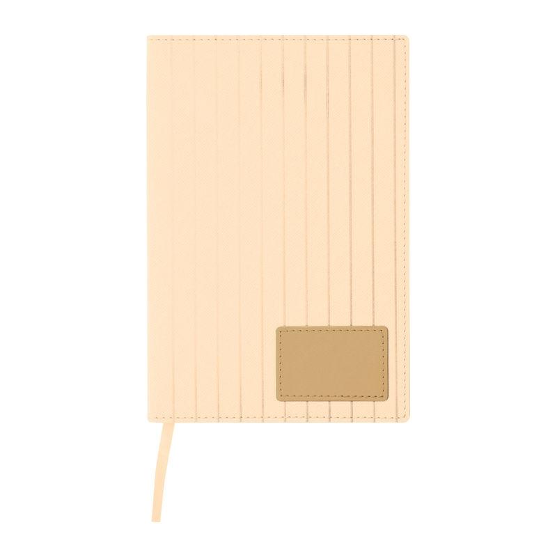 Caiet A5 cu copertă moale PU Stripes Beige