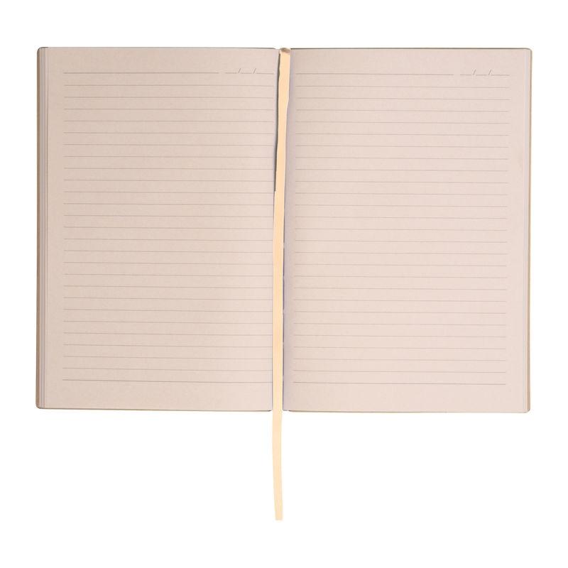 Caiet A5 cu copertă moale PU Stripes Beige