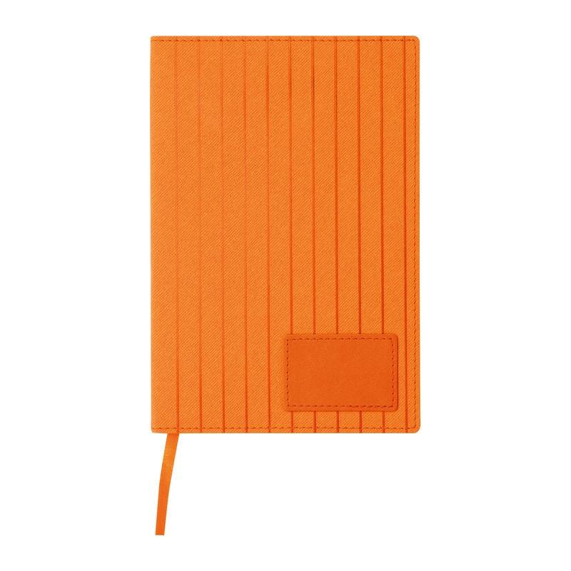 Caiet A5 cu copertă moale PU Stripes Portocaliu