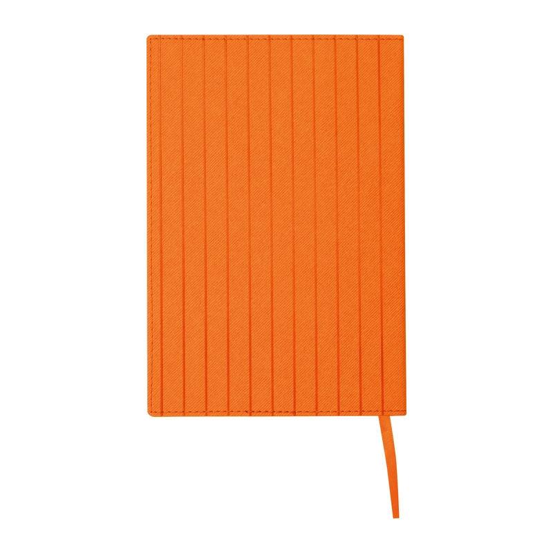Caiet A5 cu copertă moale PU Stripes Portocaliu