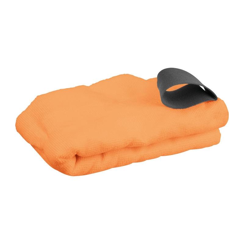 Prosop din microfibră cu bandă elastică Portocaliu