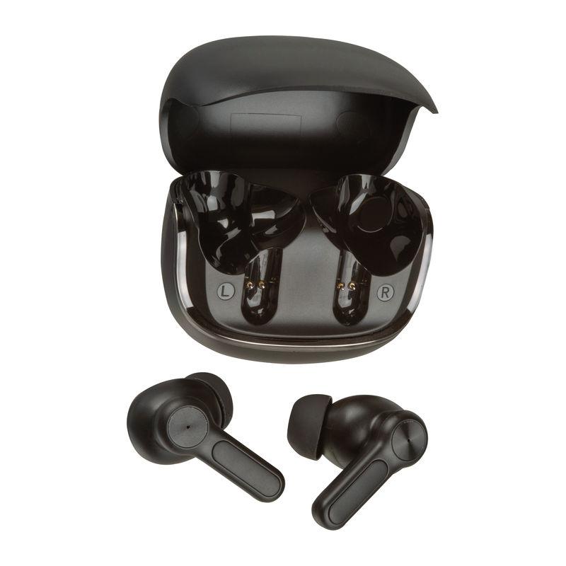 Căști bluetooth in-ear cu etui de încărcare CrisMa Negru