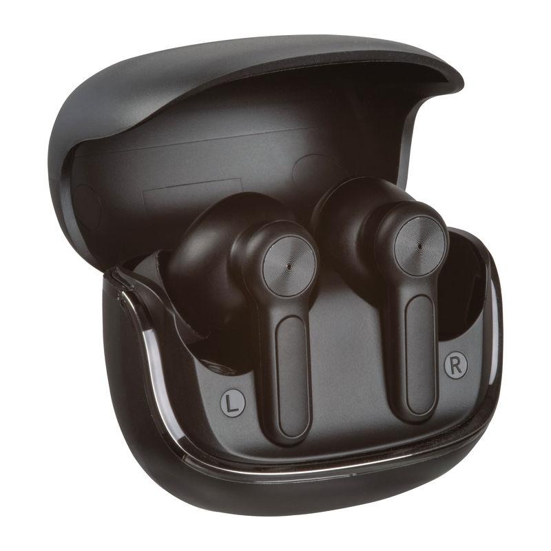 Căști bluetooth in-ear cu etui de încărcare CrisMa Negru