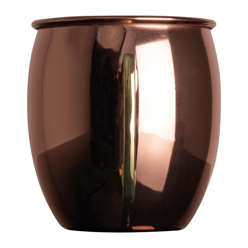 Cană Moscow Mule cu înveliș din cupru, 500 ml Rosu