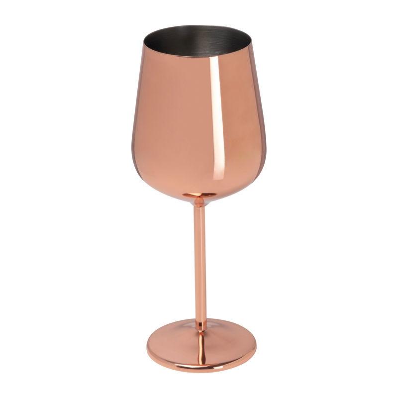 Pahar de băut cu înveliș din cupru, 500 ml Rosu