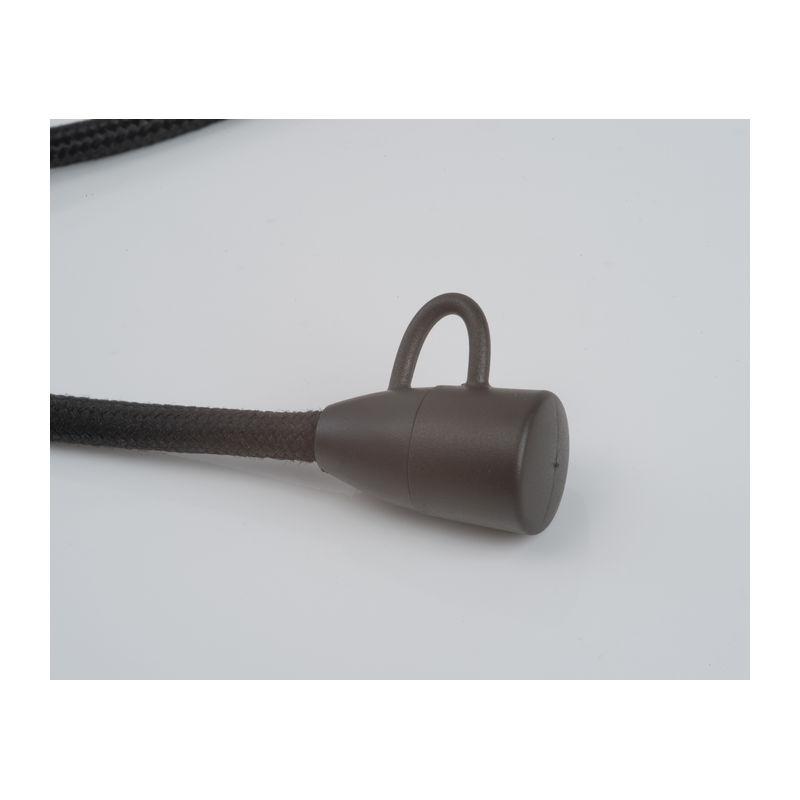 Lanyard cu cablu de încărcare tip C Negru