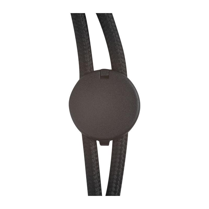 Lanyard cu cablu de încărcare tip C Negru