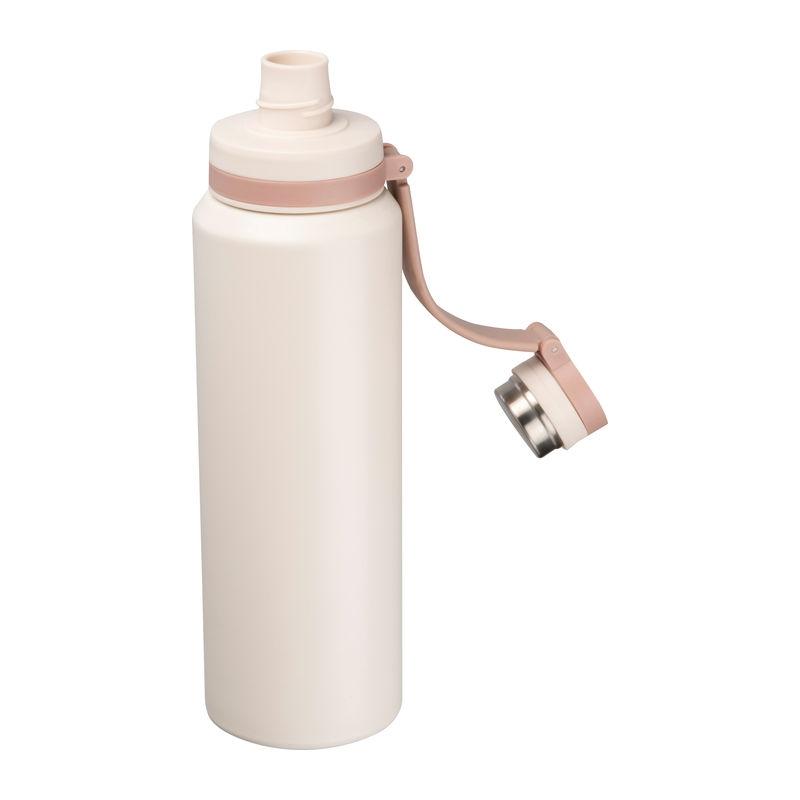 Sticlă termoizolantă din oțel inoxidabil, 800 ml Beige