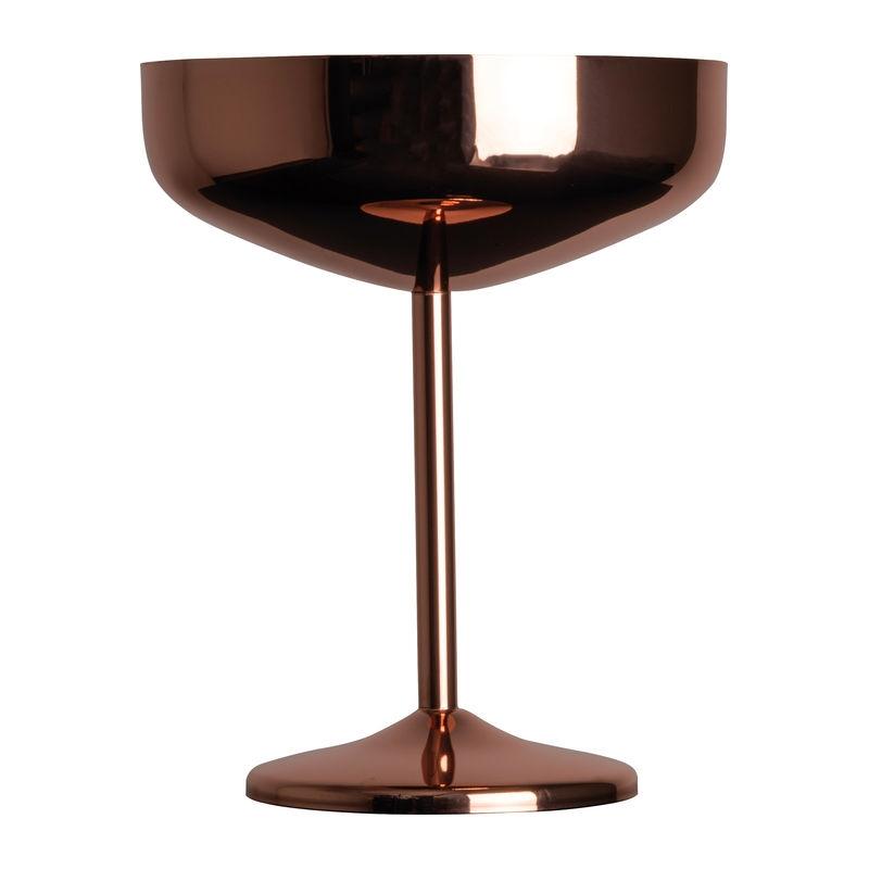 Pahar de martini cu înveliș din cupru, 300 ml Rosu