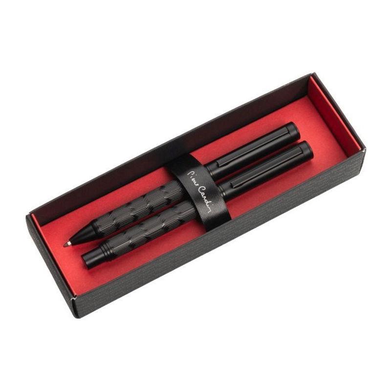 Set de pix metalic și roller Esmee Negru