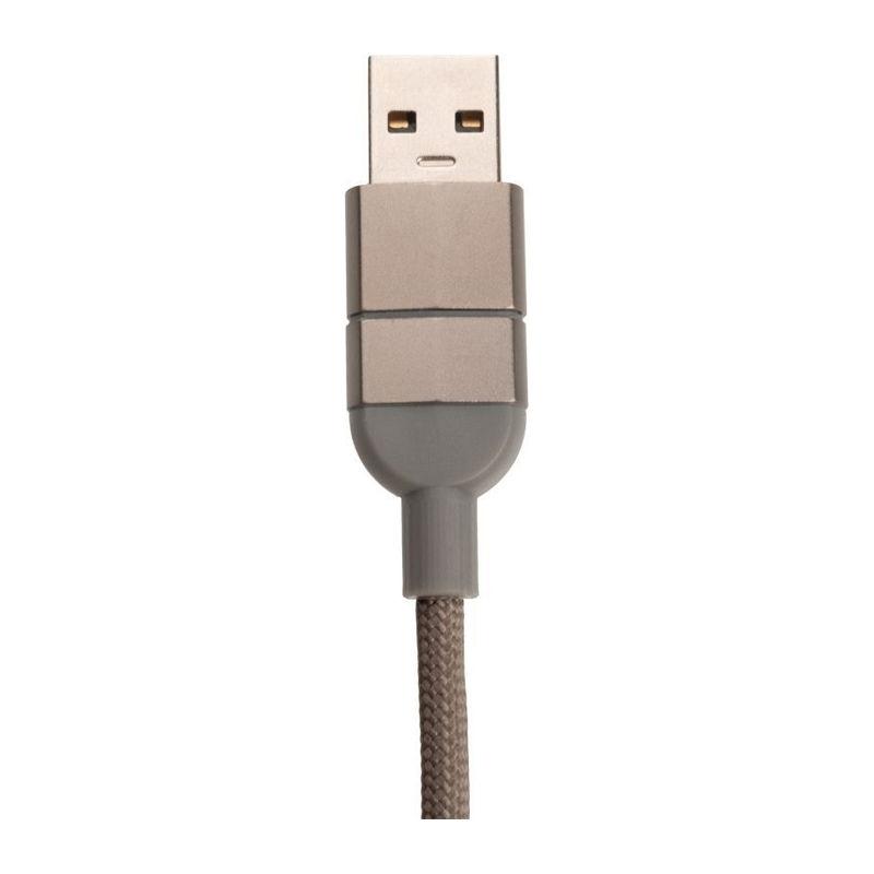 Cablu magnetic 100W de încărcare rapidă și date Donnes Gri
