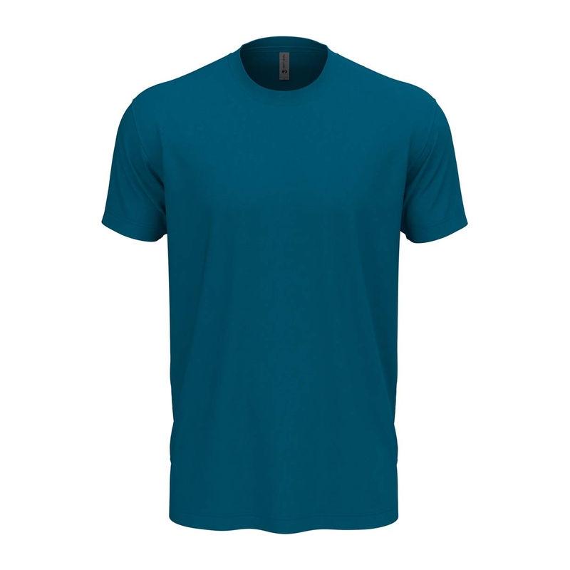 Tricou cu guler la baza gâtului pentru bărbați și femei Cool Blue 3XL