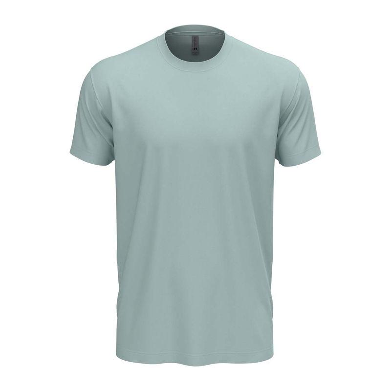 Tricou cu guler la baza gâtului pentru bărbați și femei Stonewash Denim 3XL