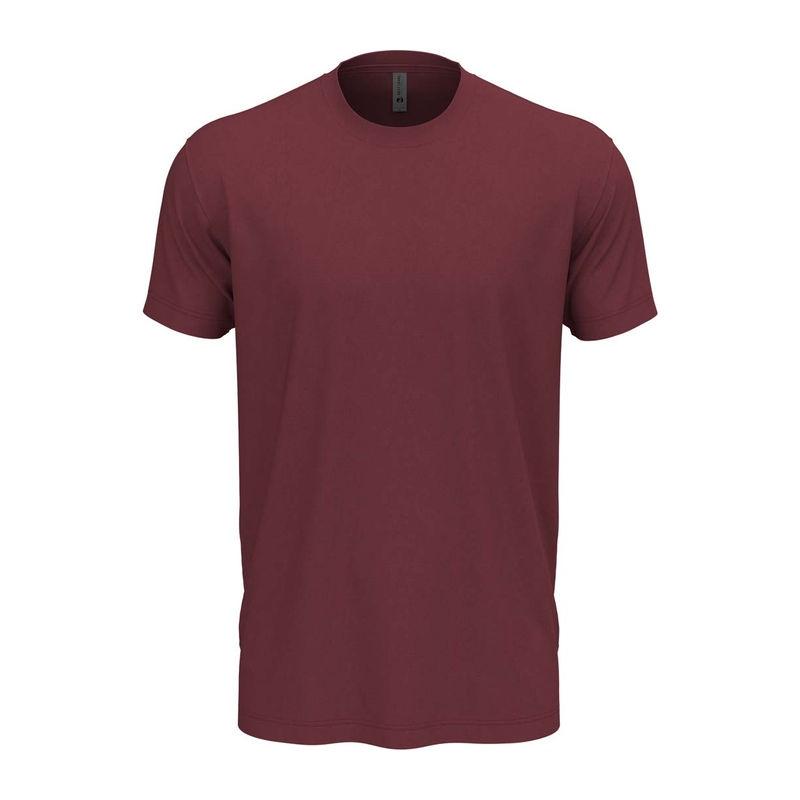 Tricou cu guler la baza gâtului pentru bărbați și femei Maroon 3XL
