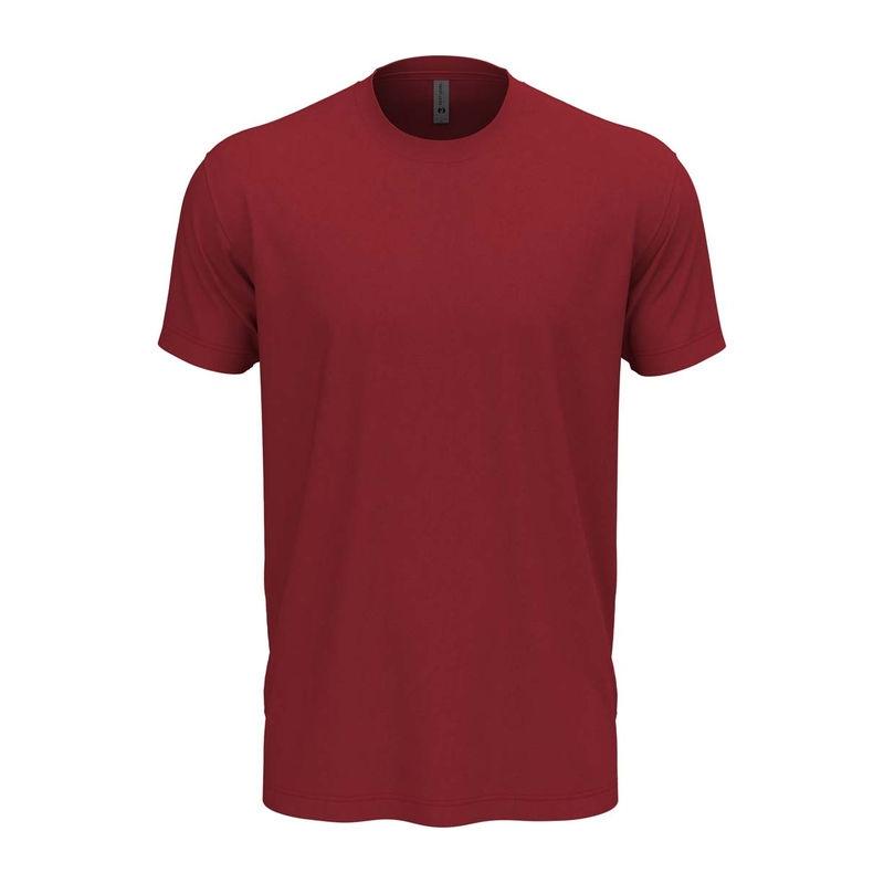 Tricou cu guler la baza gâtului pentru bărbați și femei Cardinal 3XL
