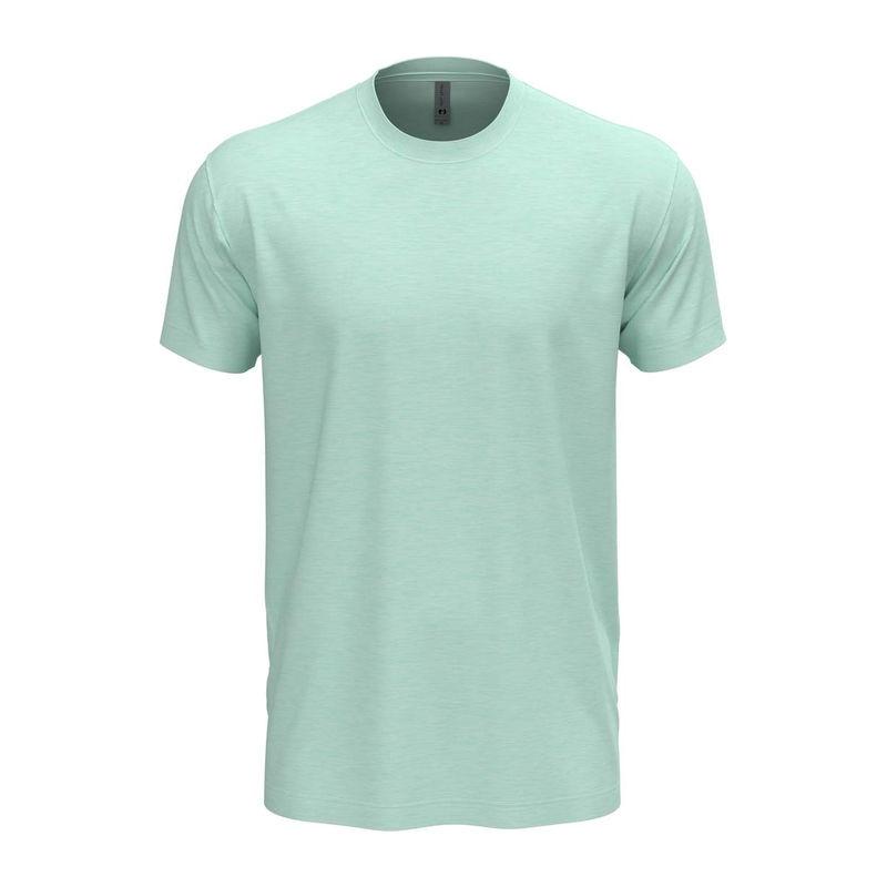 Tricou cu guler la baza gâtului pentru bărbați și femei Ice Blue XXL
