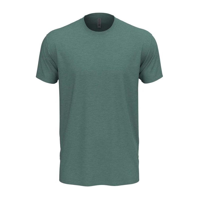 Tricou cu guler la baza gâtului pentru bărbați și femei Indigo XXL