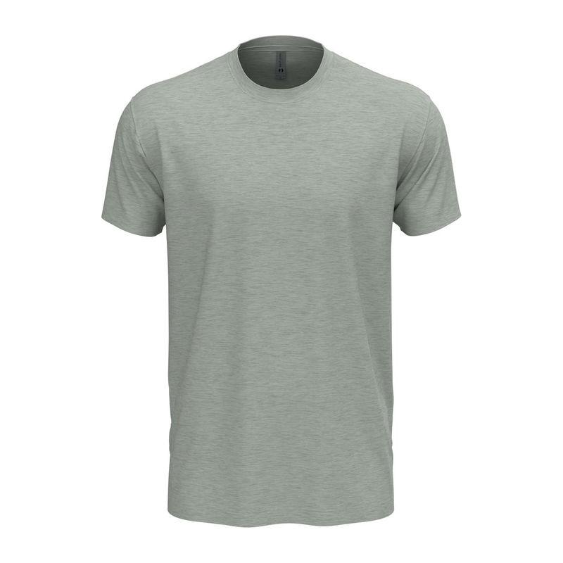 Tricou cu guler la baza gâtului pentru bărbați și femei Dark Heather Gray XXL