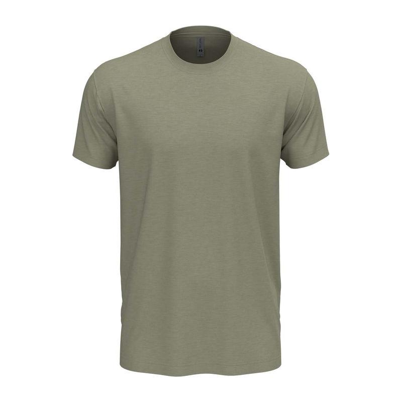Tricou cu guler la baza gâtului pentru bărbați și femei Stone Gray XXL