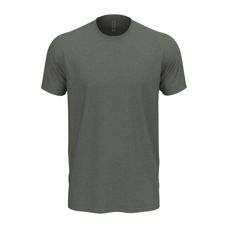 Tricou cu guler la baza gâtului pentru bărbați și femei Heather Heavy Metal XXL