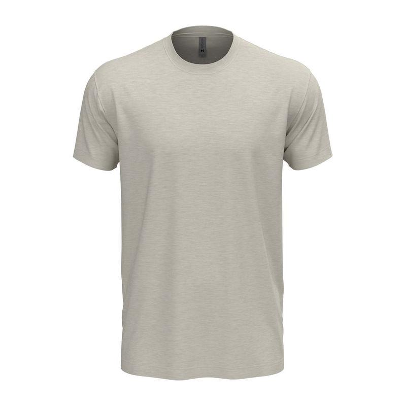 Tricou cu guler la baza gâtului pentru bărbați și femei Sand XXL