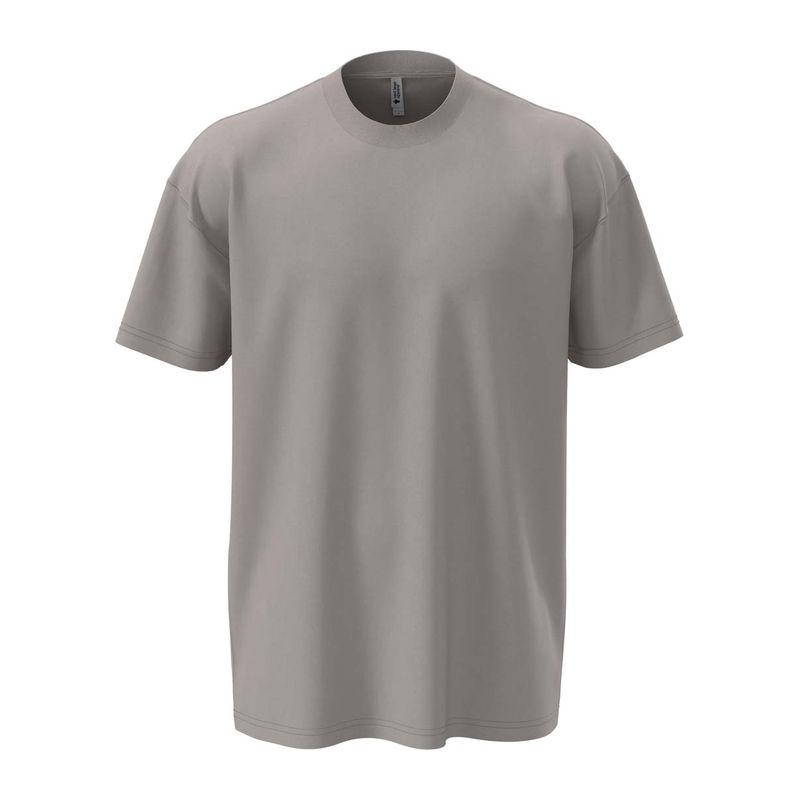 Tricou cu guler la baza gâtului pentru bărbați și femei Shiitake L